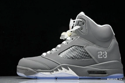 5 Jordan 'Wolf Retro Grey' 0830